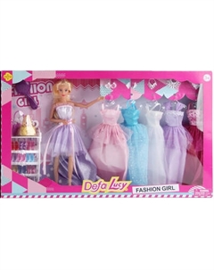 Кукла с аксессуарами Defa Модница 8446b