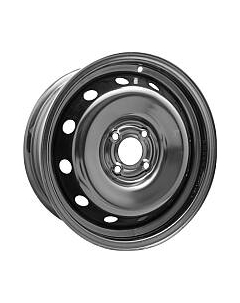 Штампованный диск ТЗСК Renault Logan 2 15x6" 4x100мм СВ 60.1мм ЕТ 40мм Черный глянец Тзск