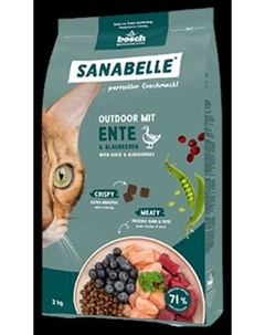 Сухой корм для кошек Bosch Petfood Sanabelle Outdoor с уткой Bosch petfood