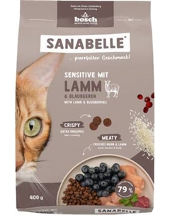 Сухой корм для кошек Bosch Petfood Sanabelle Sensitive With Lamb New Bosch petfood