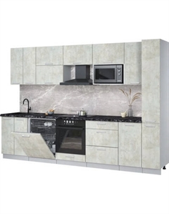 Кухонный гарнитур Интерлиния Мила Лайт 3.1-ПМ2