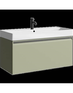 Тумба с умывальником Aqwella Pure PUR0110SH+4610119205164