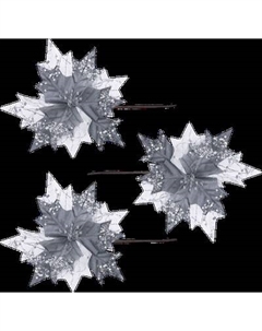 Набор елочных игрушек Золотая сказка Цветок / 592418