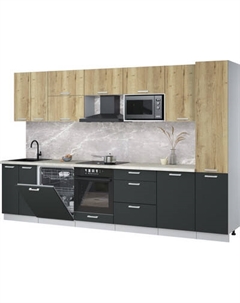 Кухонный гарнитур Интерлиния Мила Лайт 3.3-ПМ2