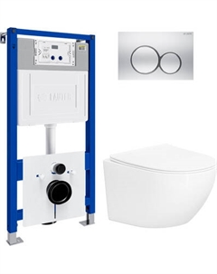 Унитаз подвесной с инсталляцией Lauter Sulzdorf + 21901001