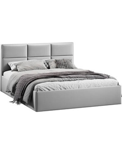 Двуспальная кровать ТриЯ Стелла c ПМ 180x200 Тип 1 и заглушиной Трия