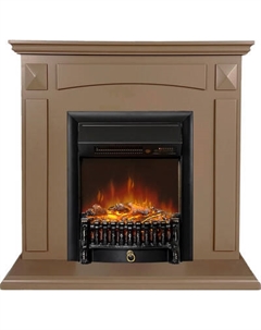 Каминокомплект Смолком Viking STD-ASP + Fobos-S Lux BL LT Mocha Mousse 17-1230