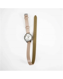 Наручные часы с японским механизмом beige doublebelt Twinkle