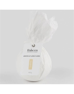 Бомбочка для ванны Иланг-иланг и Лимон, бурлящий шар Balscen