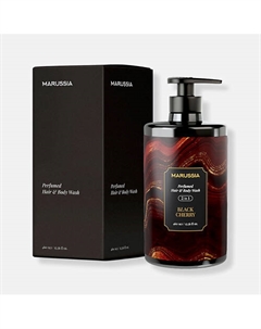 Гель-шампунь для душа парфюмированный Black Cherry 460 Marussia