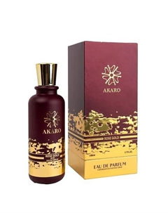 Парфюмерная вода Rosegold 80 Akaro exclusive