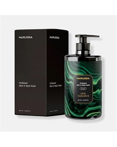 Гель-шампунь для душа парфюмированный Oud Wood 460 Marussia