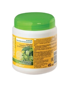 Бальзам ШИШКИ ПИВНОГО ХМЕЛЯ для укрепления и блеска волос Целебное решение 450 Belita