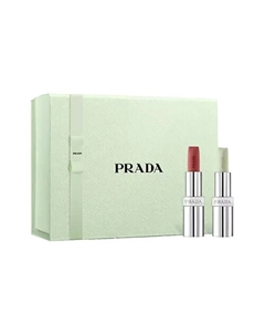 Подарочный набор для губ Помада+Бальзам для губ Prada