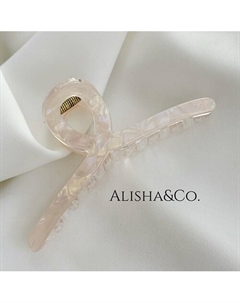 Крабик для волос Premium Pearl XL Alisha&co.