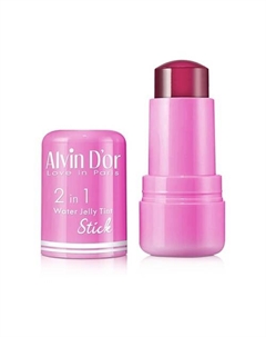 Стойкий тинт 2 в 1 для губ и щек в стике "Water jelly tint" Alvin d'or