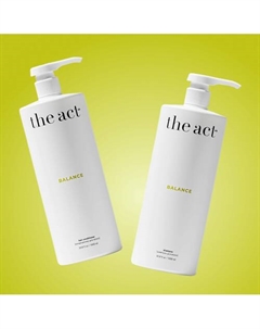 Набор для волос: шампунь и кондиционер The act