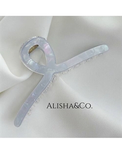 Крабик для волос Premium Pearl XL Alisha&co.