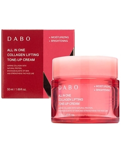 Крем для лица дневной коллагеновый с тонирующим эффектом All in One Collagen Lifting Tone-Up Cream 50 Dabo
