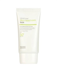 Крем для лица солнцезащитный успокаивающий SPF 50+/PA++++ Mild Soothing Sun Tenzero