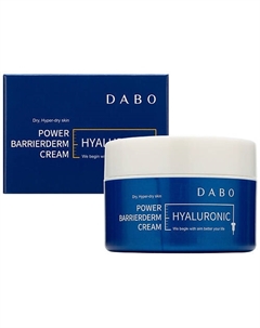 Крем для лица интенсивный увлажняющий с гиалуроновой кислотой Hyaluronic Power Barrierderm Cream 120 Dabo