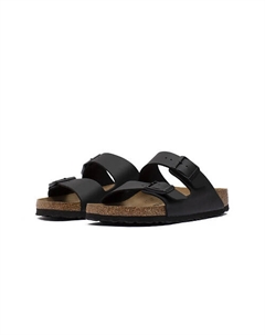 Сандалии arizona bf black white Birkenstock