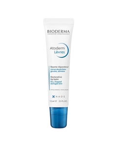 Бальзам для губ питательный, увлажняющий, восстанавливающий Atoderm Bioderma