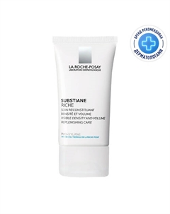 Substiane Riche Антивозрастной крем для восстановления плотности кожи и овала лица с проксиланом и линактилом, для нормальной и сухой кожи 40 La roche-posay