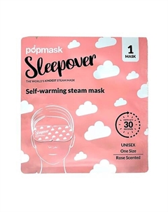 Маска для глаз самонагревающаяся "Пижамная вечеринка" 300 Popmask