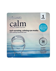 Маска для глаз самонагревающаяся успокаивающая 300 Popmask