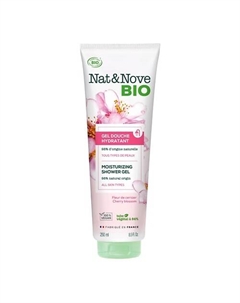 Увлажняющий гель для душа Nat & Nove Bio Shower Gel 250 Keranove