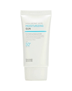 Крем для лица солнцезащитный увлажняющий с гиалуроновой кислотой SPF 50+/PA++++ Moisturizing Sun 50 Tenzero