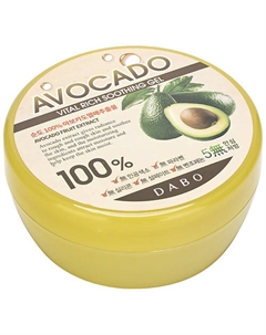 Гель для лица многофункциональный с авокадо Avocado Vital Rich Soothing Gel 300 Dabo