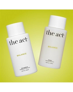 Шампунь и кондиционер набор для волос The act