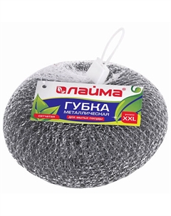 Губка (мочалка) для посуды металлическая Laima
