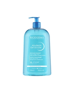Мягкий очищающий гель для душа для нормальной, сухой и атопичной кожи Atoderm 1000 Bioderma