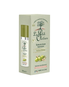Крем для лица дневной увлажняющий с маслом Оливы Huile d'Olive Soin de Jour Hydratant 50 Le petit olivier