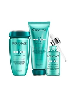 Набор средств для волос Resistance: шампунь+маска+сыворотка Kerastase