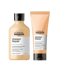 Набор средств для волос Absolut Repair: шампунь +кондиционер L'oreal professionnel