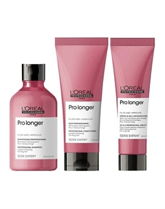 Набор средств для волос Pro Longer: шампунь+кондиционер+крем L'oreal professionnel