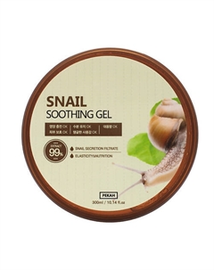 Универсальный гель для лица и тела с муцином улитки Snail Soothing Gel 300 Pekah