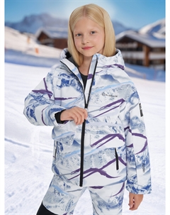 Куртка утепленная для девочек, Голубой Glissade