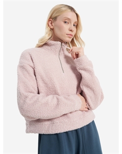 Джемпер флисовый женский оверсайз, Розовый Kappa