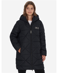 Пальто утепленное для девочек, Черный Kappa