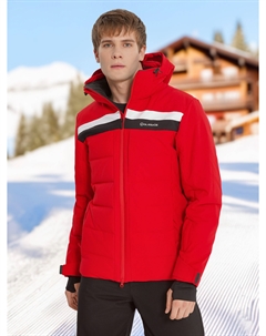 Пуховик мужской, Красный Glissade