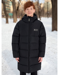 Пуховик для мальчиков, Черный Kappa