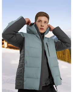 Пуховик мужской, Серый Glissade