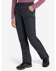 Брюки утепленные для девочек, Серый Outventure