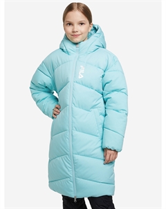 Пуховик для девочек, Голубой Fila