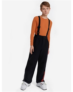 Брюки утепленные для мальчиков, Черный Volkl